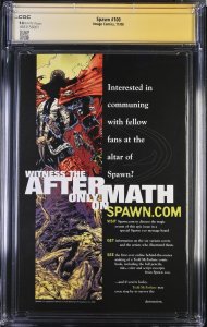 Spawn (2000) # 100 (CGC 9.8 SS) Signed Greg Capullo * Census = 7 * Image Comics