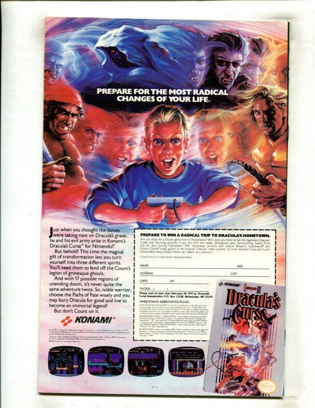 AMAZING SPIDER-MAN #345 (9.2 OB) VENOM KEY, NEWSSTAND!! 1991