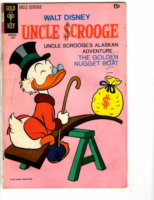 4 Walt Disney Comic Books Goofy 1149 Uncle Scrooge # 78 86 Chip N Dale # 77 J207