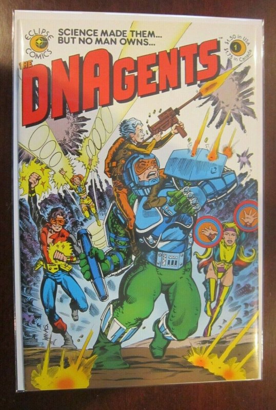 DNAgents #1 8.5 VF+ (1983)