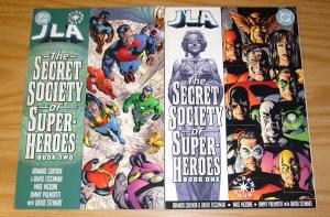 JLA: the Secret Society of Super-Heroes #1-2 VF/NM complete series - elseworlds