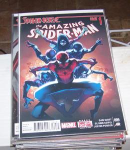 Amazing Spider-Man #  9 ( 2014, Marvel)  spider-verse pt 1 spidergwen coipel var