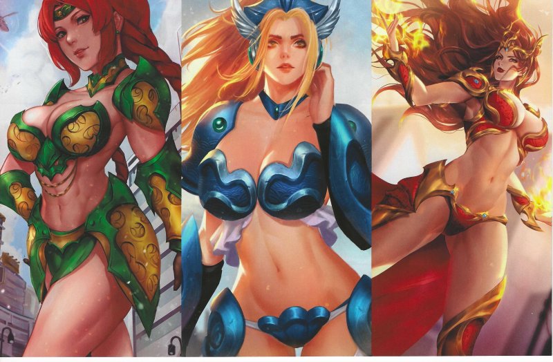 VALKYRIE SAVIORS #3  REFLECTING LARISSA WRAP-AROUND COVER