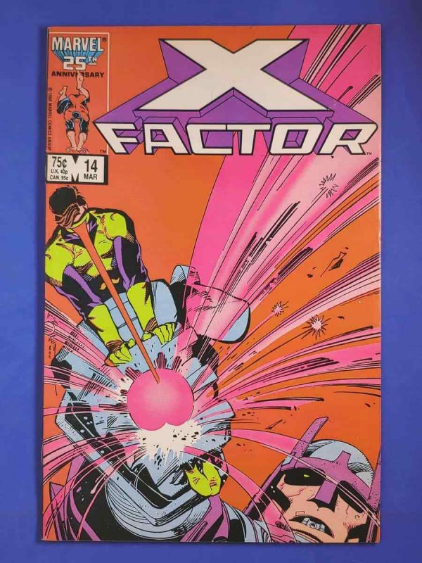 X-Factor #14 VF+ Angel Amputates Wings Marvel Comics C29