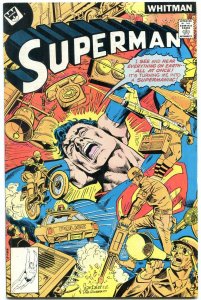 SUPERMAN #321 1977-WHITMAN COVER VARIANT VF-