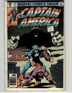 Captain America #251 (1980) Captain America