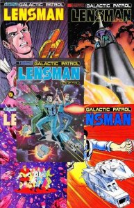 LENSMAN GALACTIC PATROL (1990 ET) 1-5  the COMPLETE set COMICS BOOK