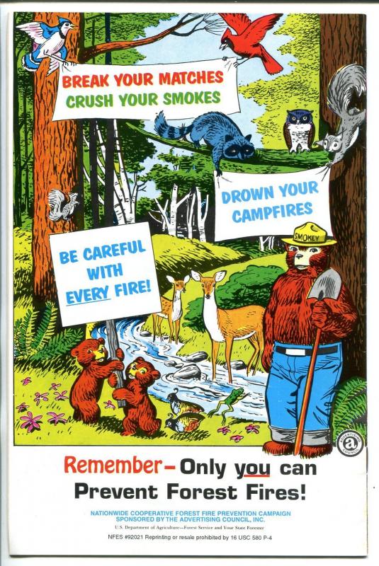 SMOKEY THE BEAR PROMO SET-1969-COMIC BOOK-POSTER-PAGES TO COLOR-vg minus75
