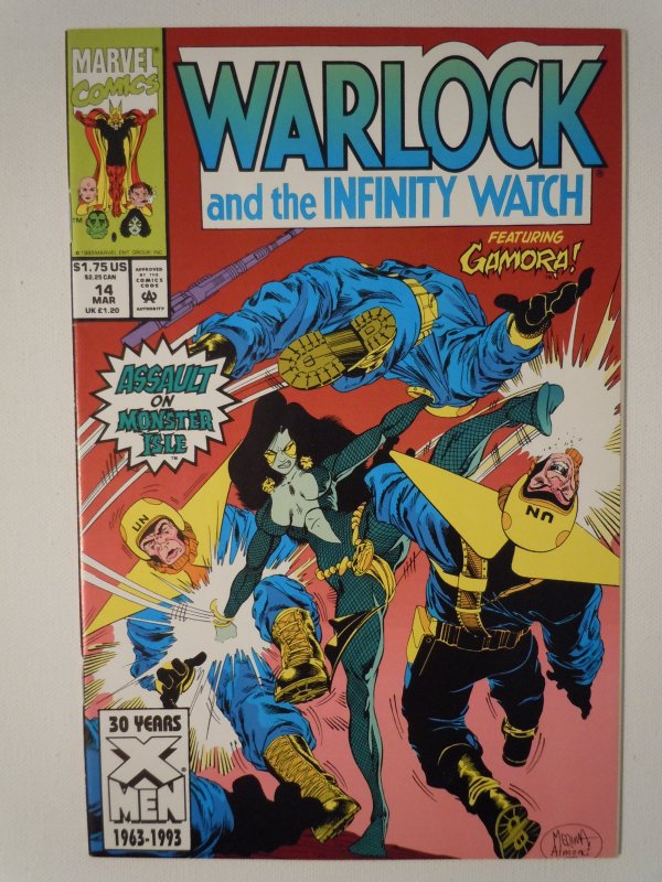 Warlock and the Infinity Watch #14 Direct Edition (1993)