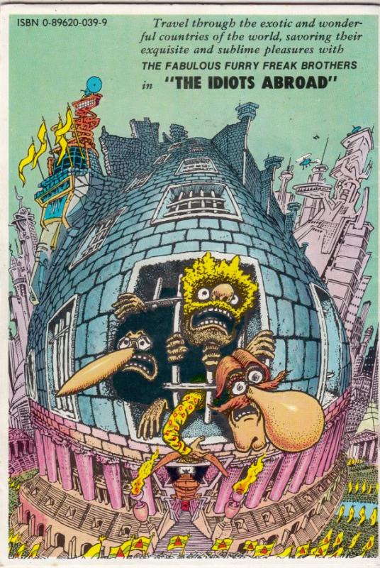 Fabulous Furry Freak Brothers #8 (Jan-84) VF/NM High-Grade The Freak Brothers...