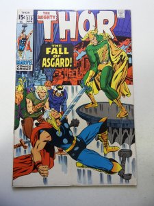 Thor #175 (1970) VG+ Condition centerfold detached at 1 staple