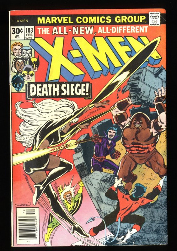 X-Men #103 FN+ 6.5 Juggernaut!