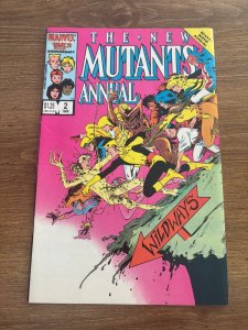 The New Mutants Annual # 2 VF/NM Marvel Comic Book 1st Psylocke X-Men 4 J437