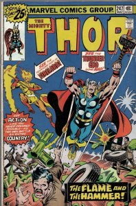 Thor #247 VINTAGE 1976 Marvel Comics