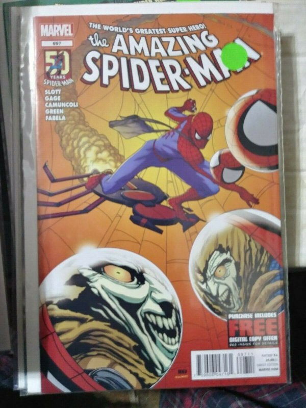 Amazing Spider-Man # 697 2013  marvel hobgoblin vs hobgoblin 