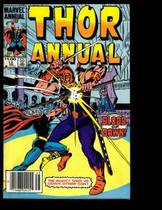 Lot of 7 Thor Marvel Comic Books # 399 400 447 466 500 Annual 12 13 Loki DS3