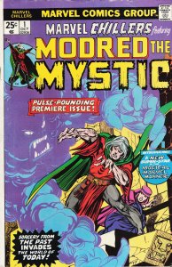 Marvel Chillers #1 (1975) Modred the Mystic [Key Issue]