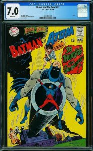 Brave and the Bold #77 (1968) CGC 7.0 FVF