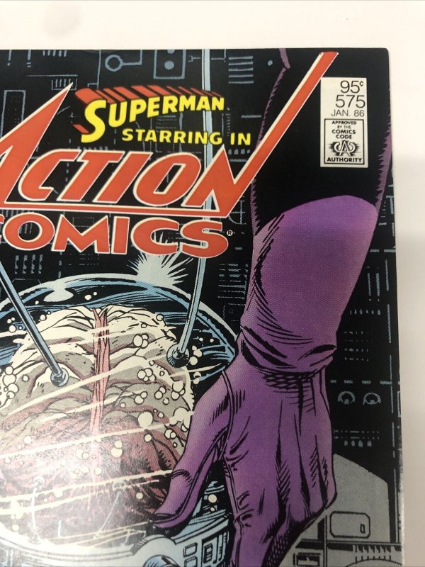 Action Comics (1986) # 575  (VF/NM) Canadian Price Variant • CPV •Joey Cavalieri