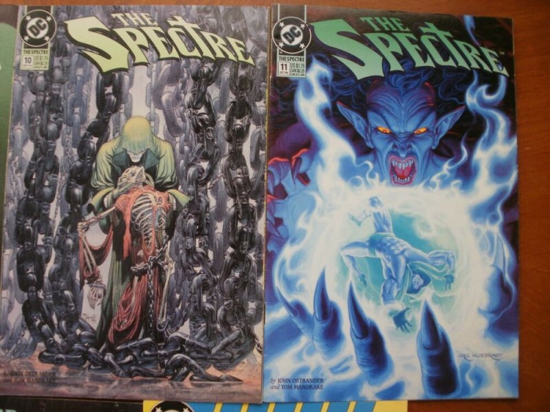 7 DC Comic: THE SPECTRE #0 9 10 11 16 20 & 1988 ANNUAL (Extra: Private Lives)