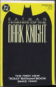 Legends of the Dark Knight #1 (1989) Batman