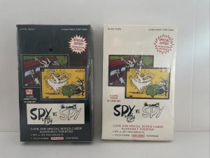 Spy Vs Spy Factory Sealed Trading Cards 60 Foil Packs In All