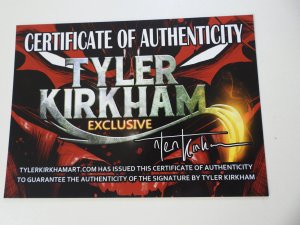 Carnage Comic Zized Metal Art Print Signed by Tyler Kirkham W/ COA