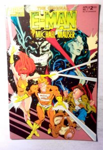 The Original E-Man and Michael Mauser #7 (1986) First Comics 1st Print Comic