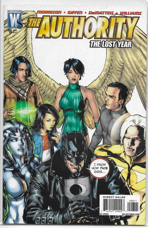 Authority: The Lost Year # 8 FN Giffen/DeMatteis, Ha cover