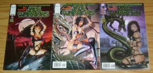 Mike Deodato's Jade Warriors #1-3 VF/NM complete series - all photo variants