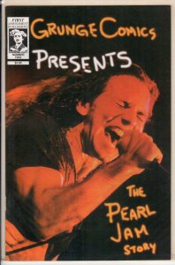 Grunge Comics Presents #2 (1995) PEARL JAM 9.0 VF/NM