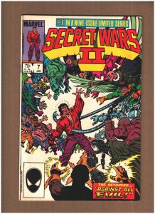 Secret Wars II #7 Marvel Comics 1986 Jim Shooter BEYONDER AVENGERS X-MEN NM- 9.2