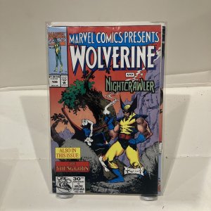 Marvel Comics Presents #108 Wolverine Werewolf by Night Thanos 1992 Comic