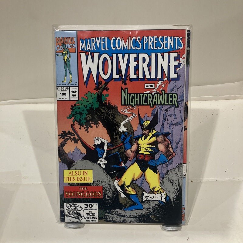 Marvel Comics Presents #108 Wolverine Werewolf by Night Thanos 1992 Comic