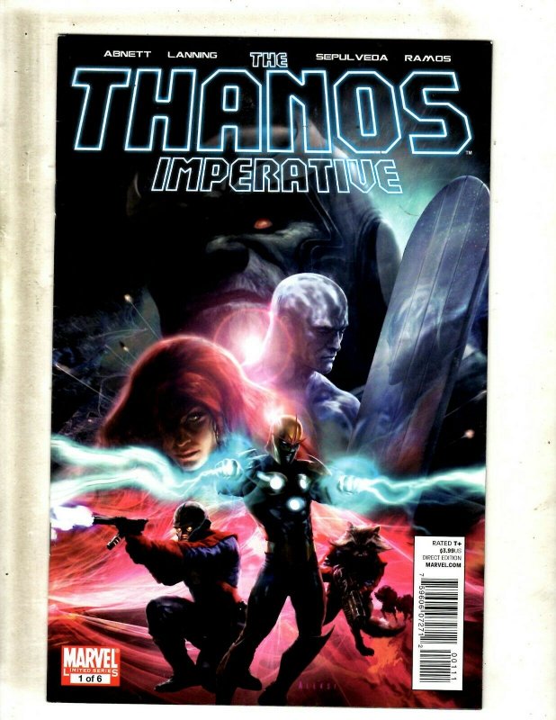 9 Comics Thanos Imperative 1 1 2 3 5 6 Devastation 1 Sourcebook Thanos 1 J399