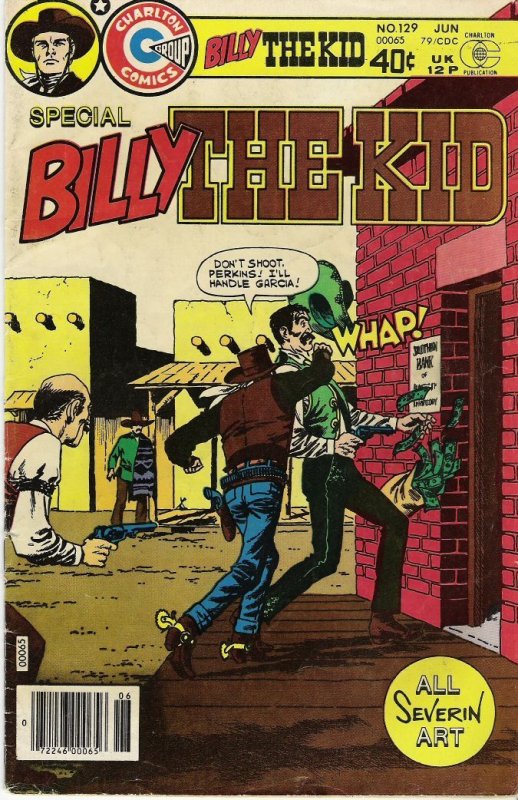 Billy the Kid #129 (1979)  VG- 3.5  all Severin issue