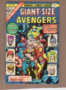 Giant-Size Avengers #5 (1975)