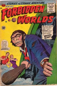 Forbidden Worlds #80 - Cavemen From Mystery Island - 1959 (4.0) WH