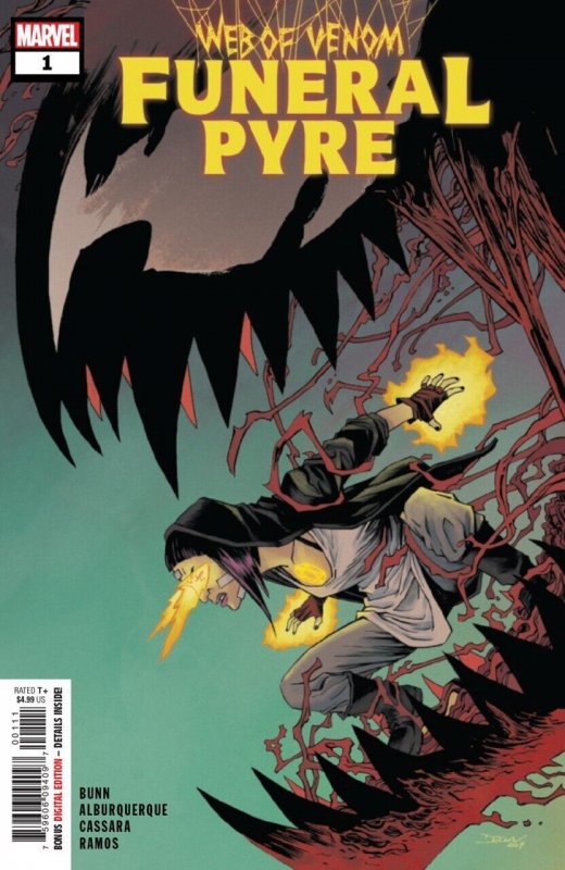 Web of Venom: Funeral Pyre (2019) VF/NM Declan Shalvey Cover