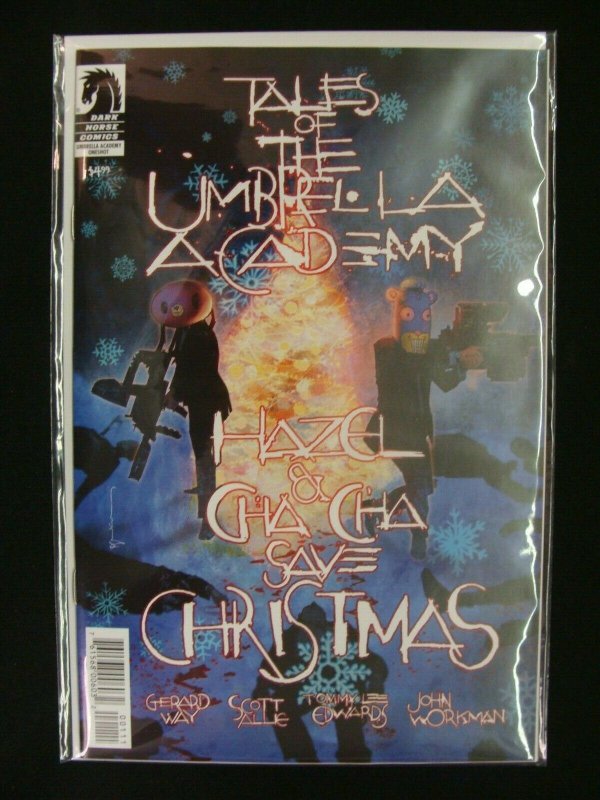 Tales of the Umbrella Academy Hazel & Cha Cha Save Christmas LCSD Dark Horse 