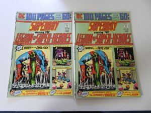 Superboy #202 (1974) Double cover Second Cover detached VF Condition