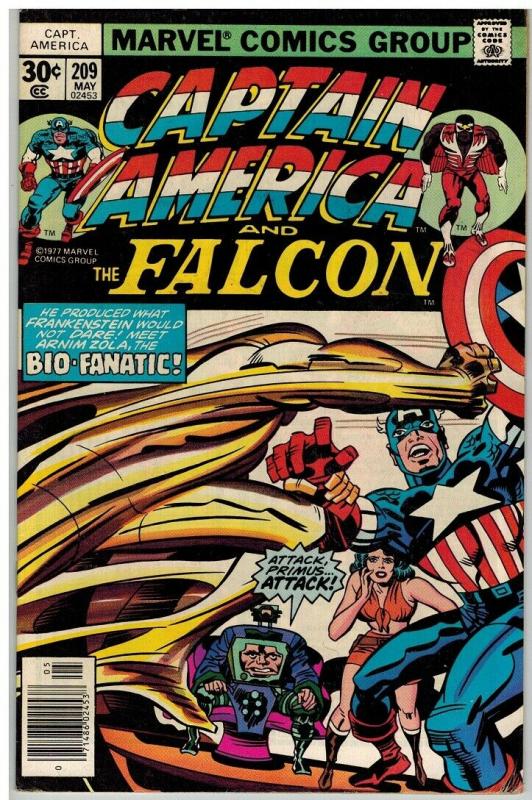 CAPTAIN AMERICA 209 FN May 1977