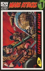 Mars Attacks (3rd Series) #1A (25th) VF/NM; IDW | save on shipping - details ins