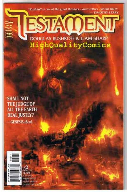 TESTAMENT #1 2 3 4 5 6 7 8 9 10, NM+, Liam Sharp, Vertigo, Gods, Bible