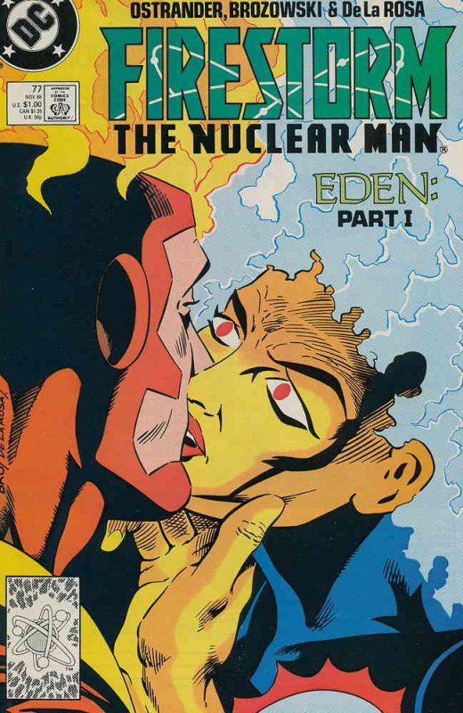 Firestorm, the Nuclear Man #77 FN ; DC | Kiss Cover John Ostrander