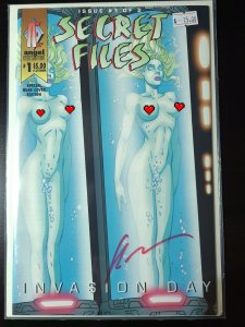 Signed NM Secret Files Invasion Day #1 Nude Edition