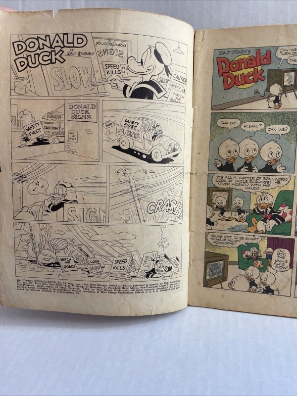 Walt Disney’s Donald Duck #35 Good-