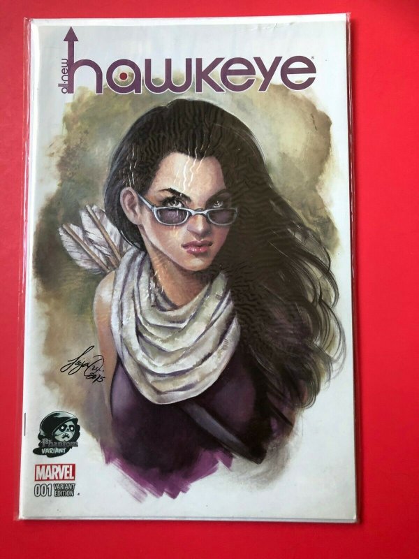 ALL-NEW HAWKEYE V1 001 MARVEL /  COLOR PHANTOM VARIANT / HIGH QUALITY