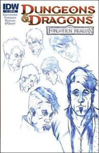 Dungeons And Dragons: Forgotten Realms #1C VF/NM ; IDW | RI-A Variant