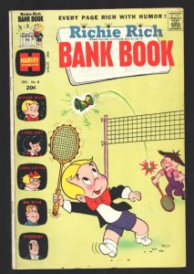 Richie Rich Bank Book #8 1973-Little Dot & Little Lotta-Badminton cover